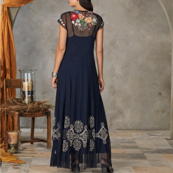 Johnny Was Hallie Mesh Dress-Sundance - Picture 3 of 6